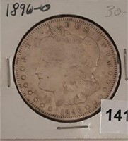 1896O Silver Morgan Dollar