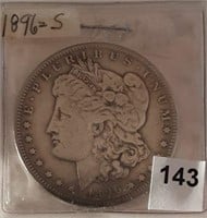 1896S Silver Morgan Dollar