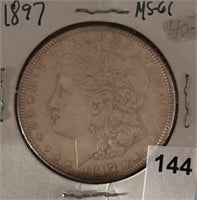 1897 Silver Morgan Dollar