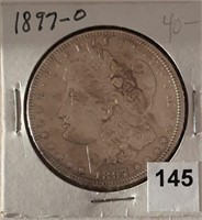 1897O Silver Morgan Dollar