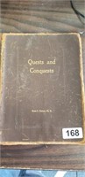 QUESTS AND CONQUESTS 1933 LEATHERBOUND