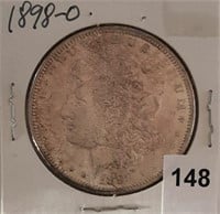 1898O Silver Morgan Dollar, nice