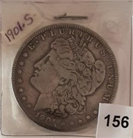 1901S Silver Morgan Dollar