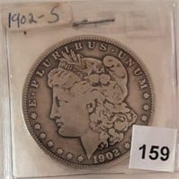 1902S Silver Morgan Dollar