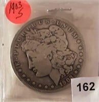 1903S Silver Morgan Dollar