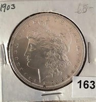1903 Silver Morgan Dollar, nice