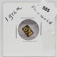 1 Gram CHI 999.9 Gold Bullion