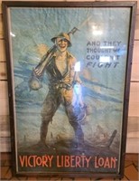 Vintage Victory Liberty Loan war poster