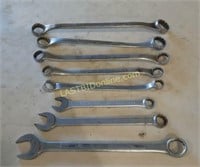 Box of Assorted Long Wrenches