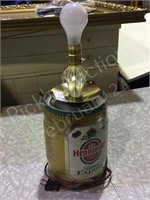 German keg lamp- Henninger, 5 litres