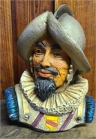 1967 Universal Statuary bust of a spanish soldier