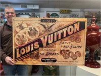 Larger Louis Vuitton canvas print (26in x 40in)