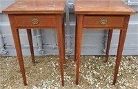 Pair of Small Vintage Style Side Tables