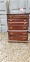 Nice Large 6 Drawer Chest on Chest