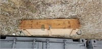 Vintage military ammo box Wooden Crate