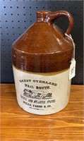 Great Overland Mail Route Wells, Fargo & Co Jug