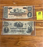 Confederate States of America currency