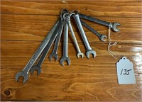 Snap-On end wrenches