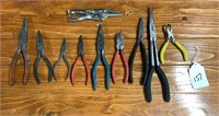 Various needle nose pliers