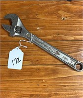 Diamond Horseshoe Co. 12" crescent wrench