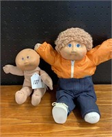Two Cabbage Patch dolls