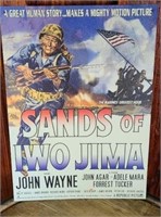 Metal Sands of Iwo Jima sign