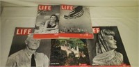 Lot of 5 Time Magazines