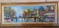 Gorgeous long Market Street canvas painting