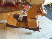 Vintage horse on Wheels