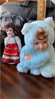 DOLL AND SNUGGLY DOLL WITH BABY