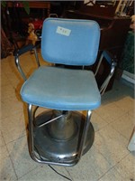 retro barber chair