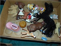 (2) flats vintage and retro toys