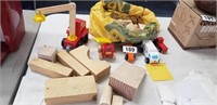 WOODEN BLOCKS AND CARS