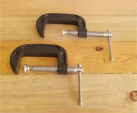 2 C Clamps