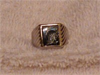 Sterling Silver Roman Galea Ring