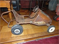 Vintage Pedal Race Car