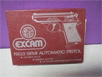 Excam RX22 Semi Auto Pistol BOX ONLY NO GUN!