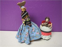2 Vintage Figurines 1 Native ,1 South American