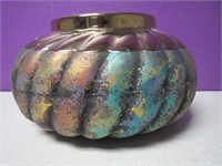 5" Glazed Pottery Bowl