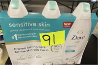 Dove sensitive skin body wash