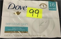 Dove sensitive skin bar soap