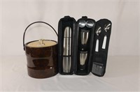 Ice Bucket and Travel Coffee Set