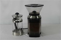 Cuisinart Coffee Grinder and French Press