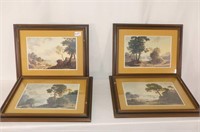 4 Landscape Framed Prints By R. Petewou