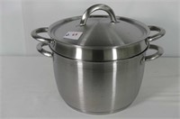 Ikea Stainless Steel Pot W/ Colander Insert