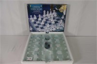 Stokes Glass Chess/ Checker Set