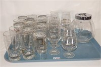 Olympic Glasses and Cookie Jar