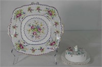 Royal Albert Dainty Plate, Royal Stafford Butter D