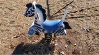 Zebra Playground Spring Rider