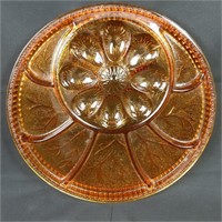 Yellow Depression Glass Egg Plate